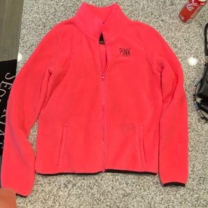 PINK fleece jacket
